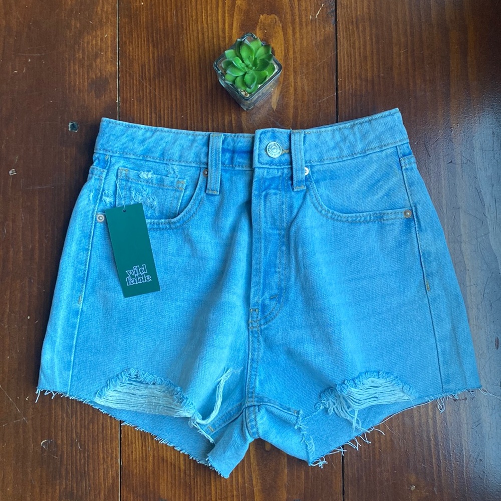 NWT, Wild Fable, Jean Shorts, 00